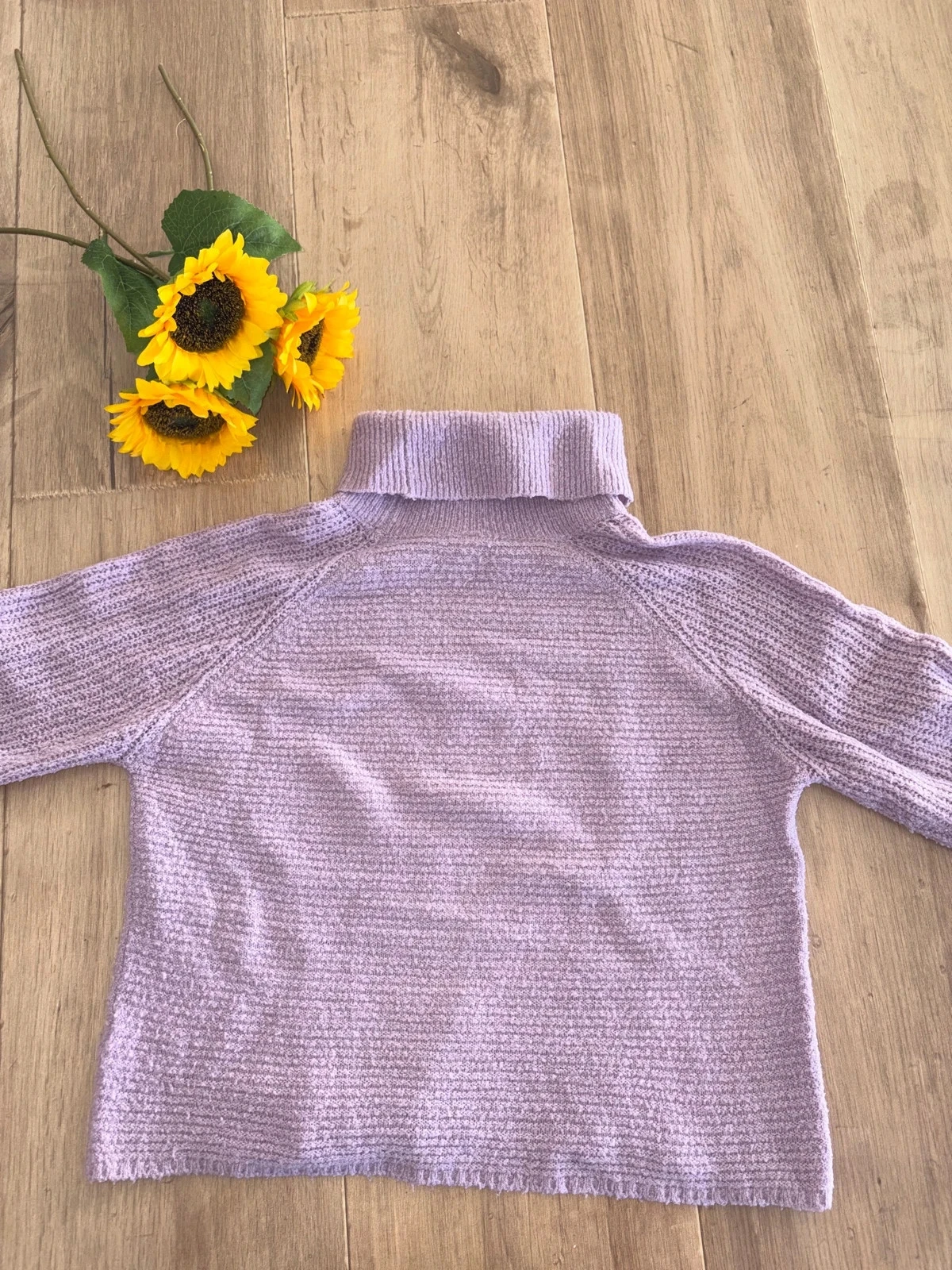 Lilac turtleneck sweater FPC size 10 years – photo 2